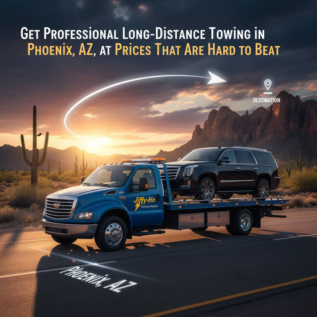 Get Professional Long-Distance Towing in Phoenix, AZ, at Prices That Are Hard to Beat