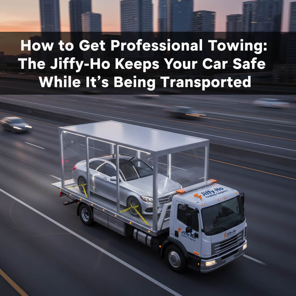 How to Get Professional Towing The Jiffy-Ho Keeps Your Car Safe While It's Being Transported
